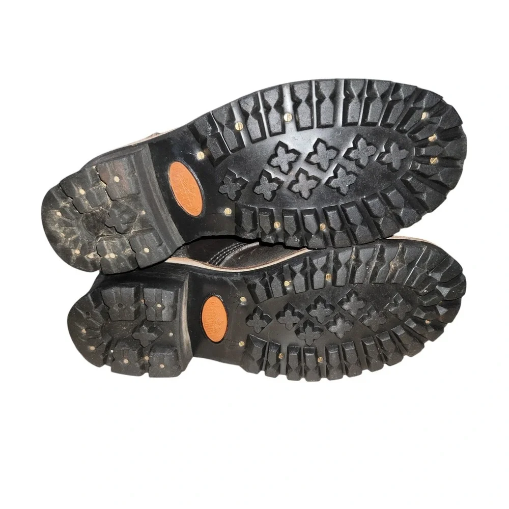 Matterhorn Hiking Mountaineering Boots‎ Women's Brown Leather Lace Up Size 6 D - Picture 13 of 13